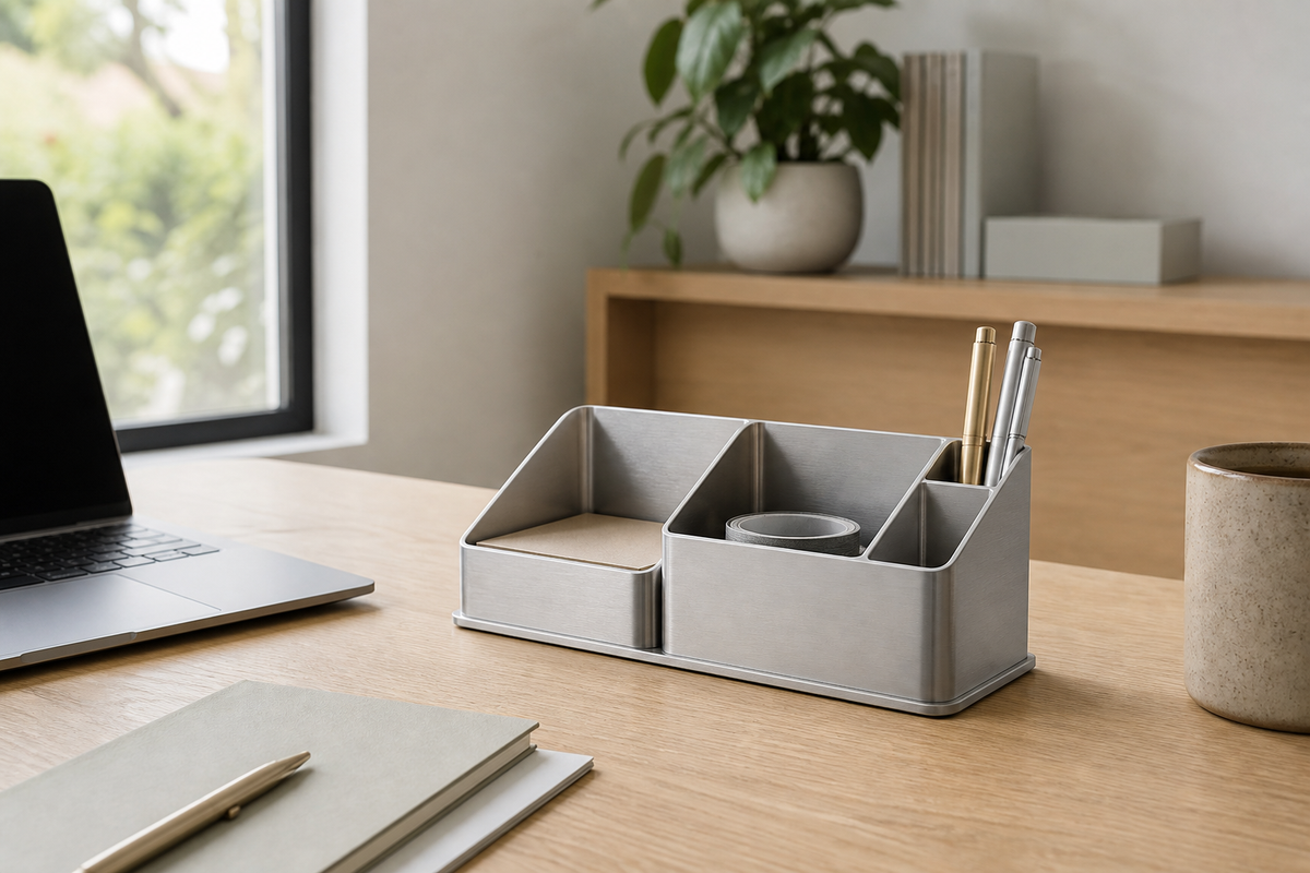 Axis Desk Organiser in a modern home office