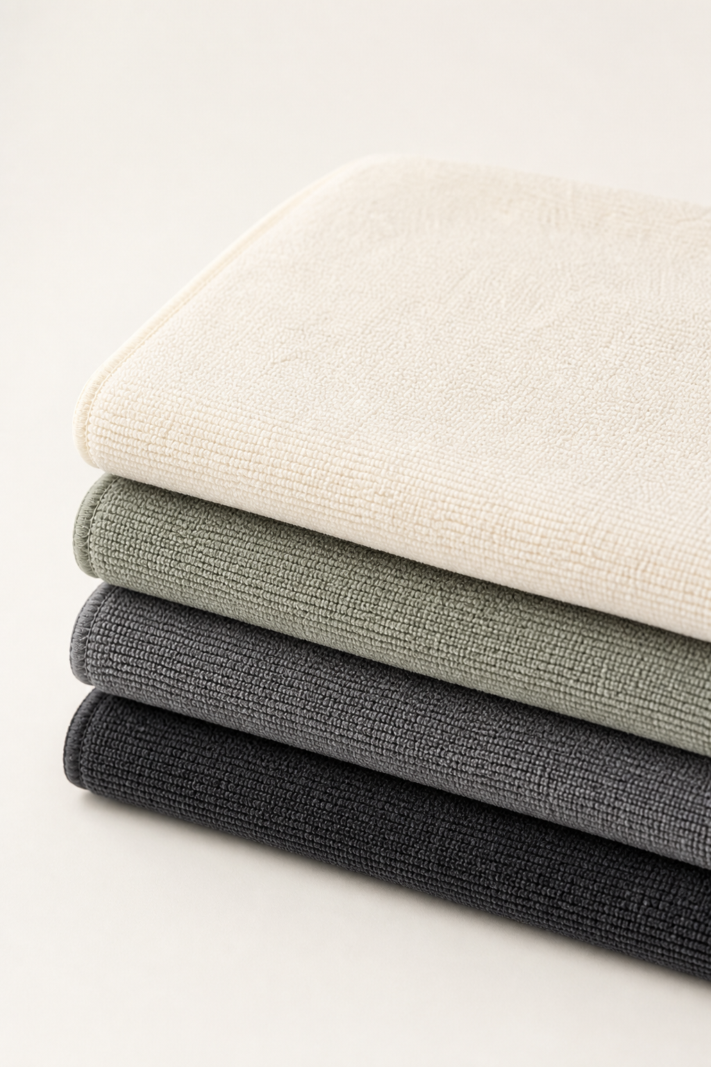 Line Microfibre Cloth Set — detail view