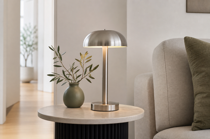 Glow Compact Table Lamp — in-home view