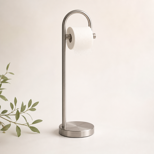 Loop Toilet Roll Stand — product view