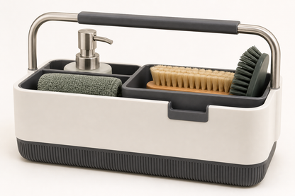 Dock Cleaning Caddy — detail view