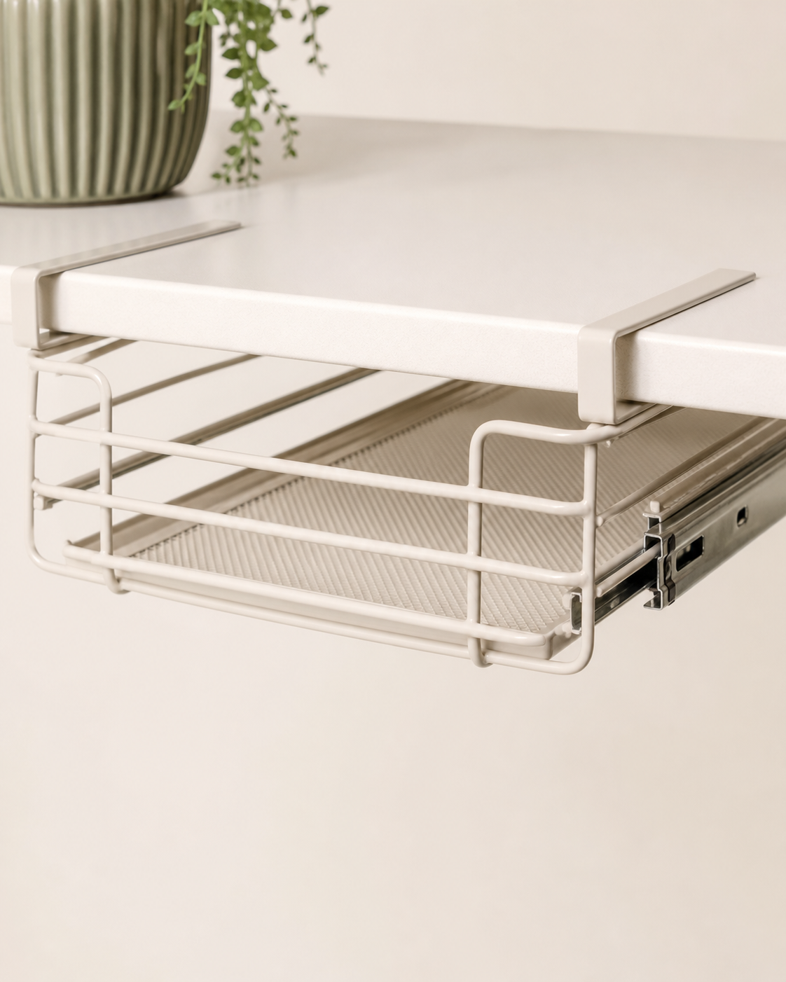 Slide Under-Shelf Basket — detail view