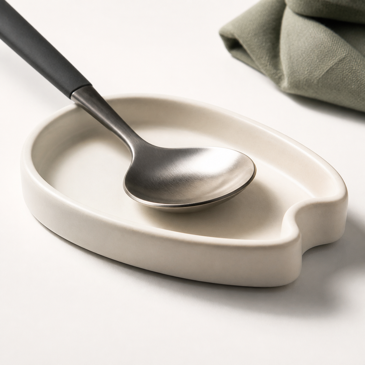 Lift Spoon Rest — detail view