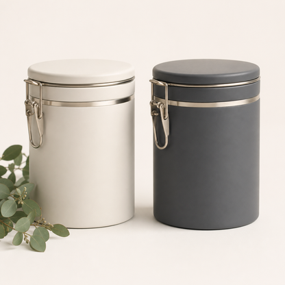 Blend Tea & Coffee Canister — product view