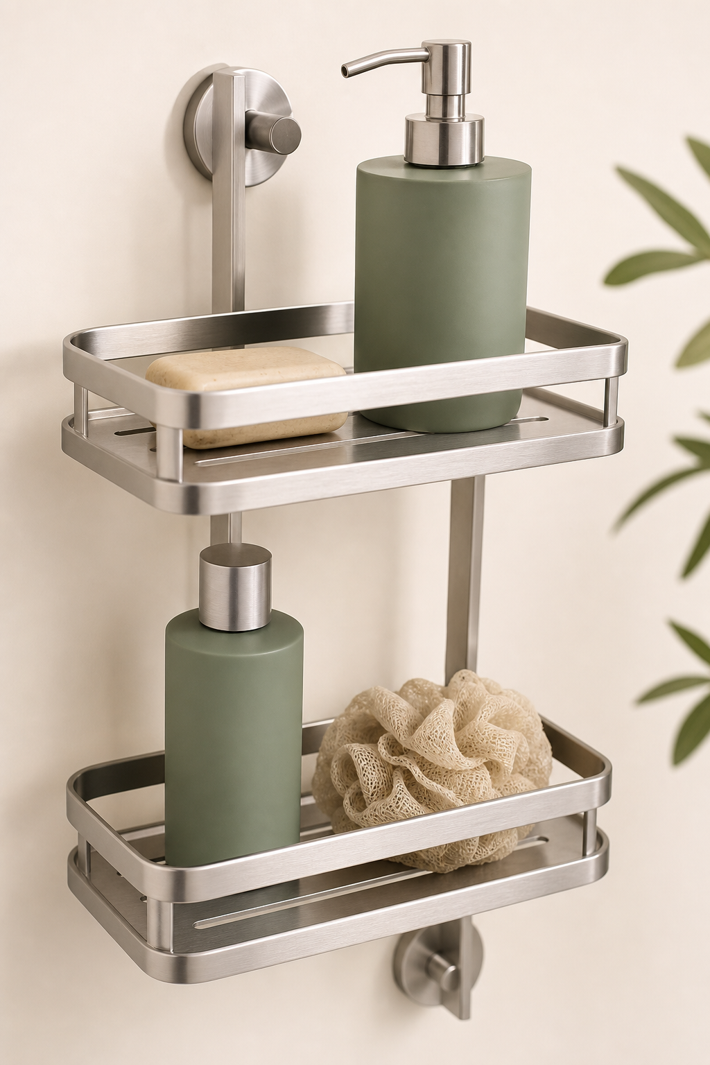 Frame Shower Caddy — detail view