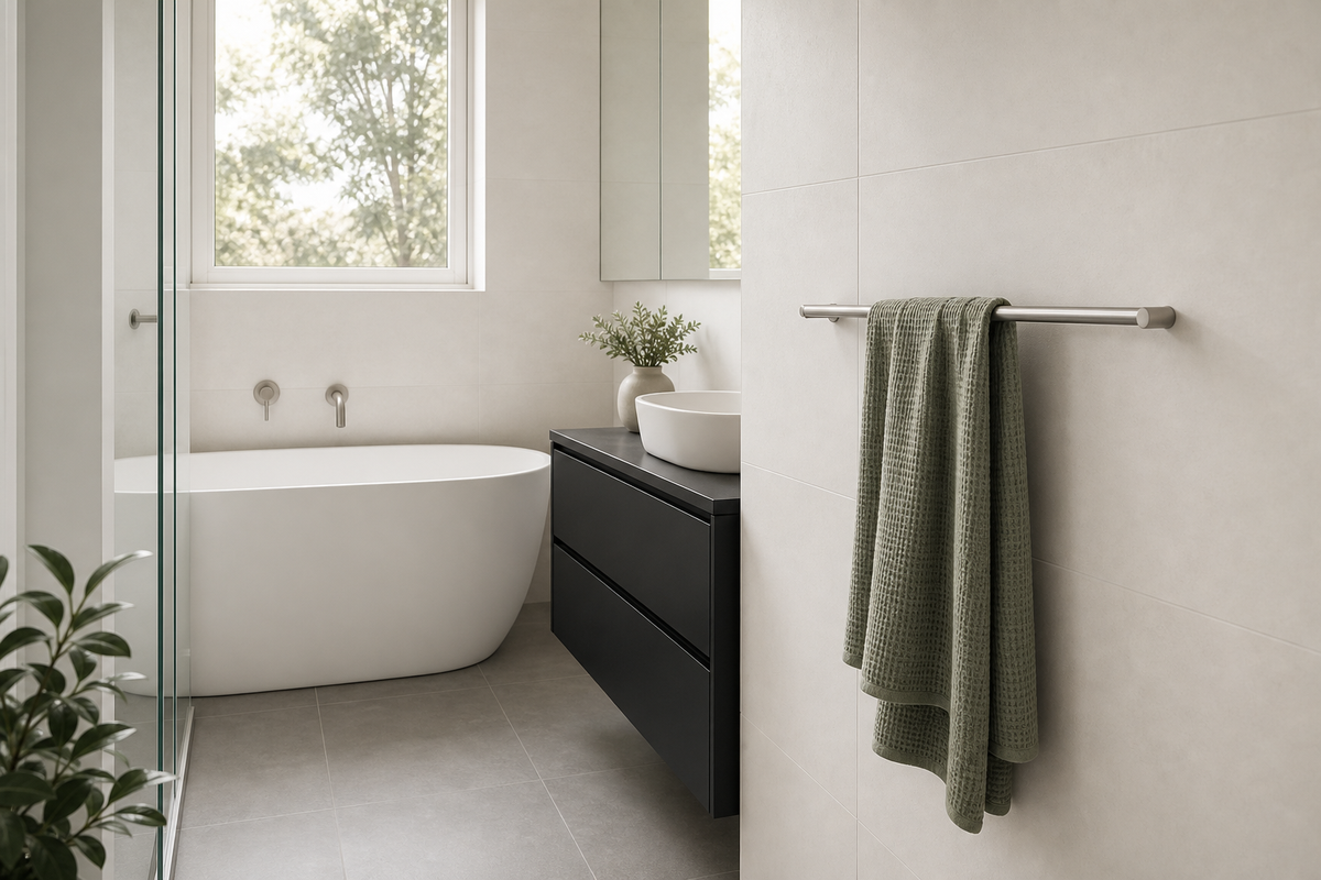 Loft Towel Rail — in-home view