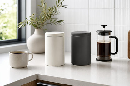Blend Tea & Coffee Canister — in-home view
