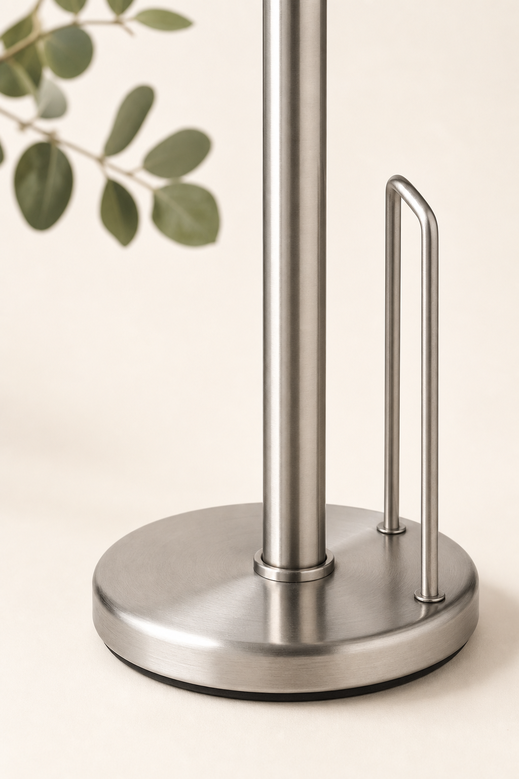 Arc Paper Towel Stand — detail view