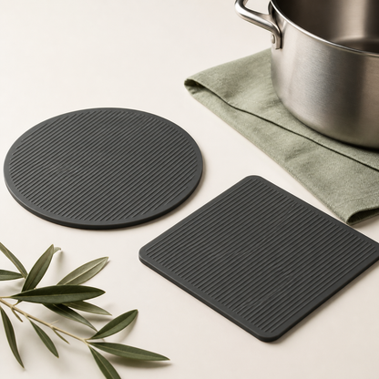 Slate Trivet Pair — detail view