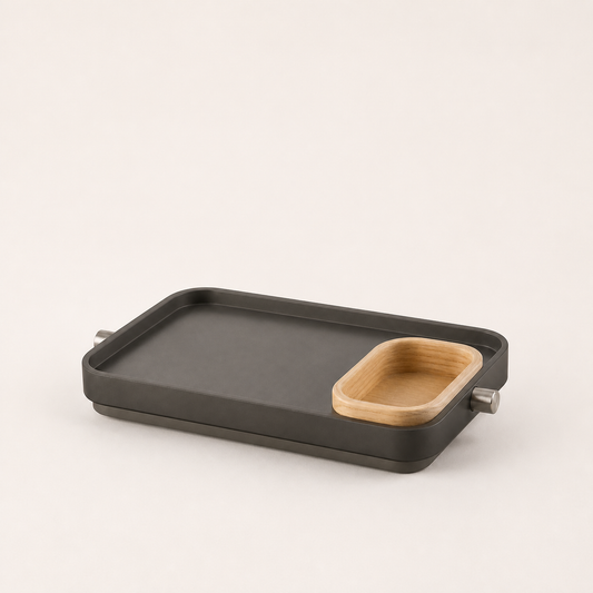 Pivot Bedside Valet Tray — VELLORA product image