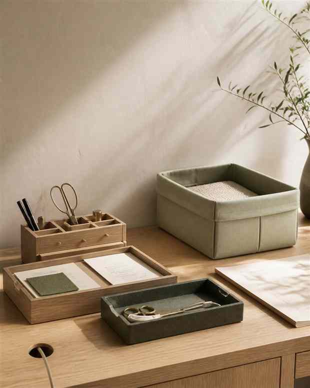 VELLORA storage and desk essentials